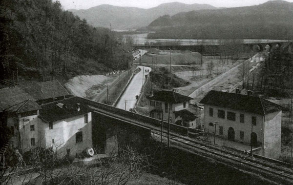 Foto d'epoca della località "Molino Jannetti"