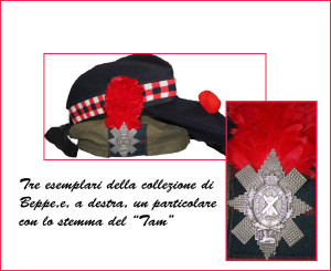 tre cappelli scozzesi